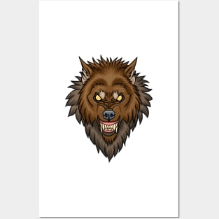 Savage Werewolf Posters and Art